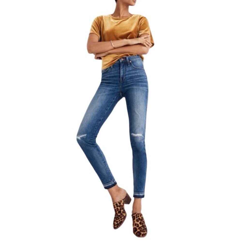 Madewell 9” high rise‎ skinny Blue Skinny Jeans